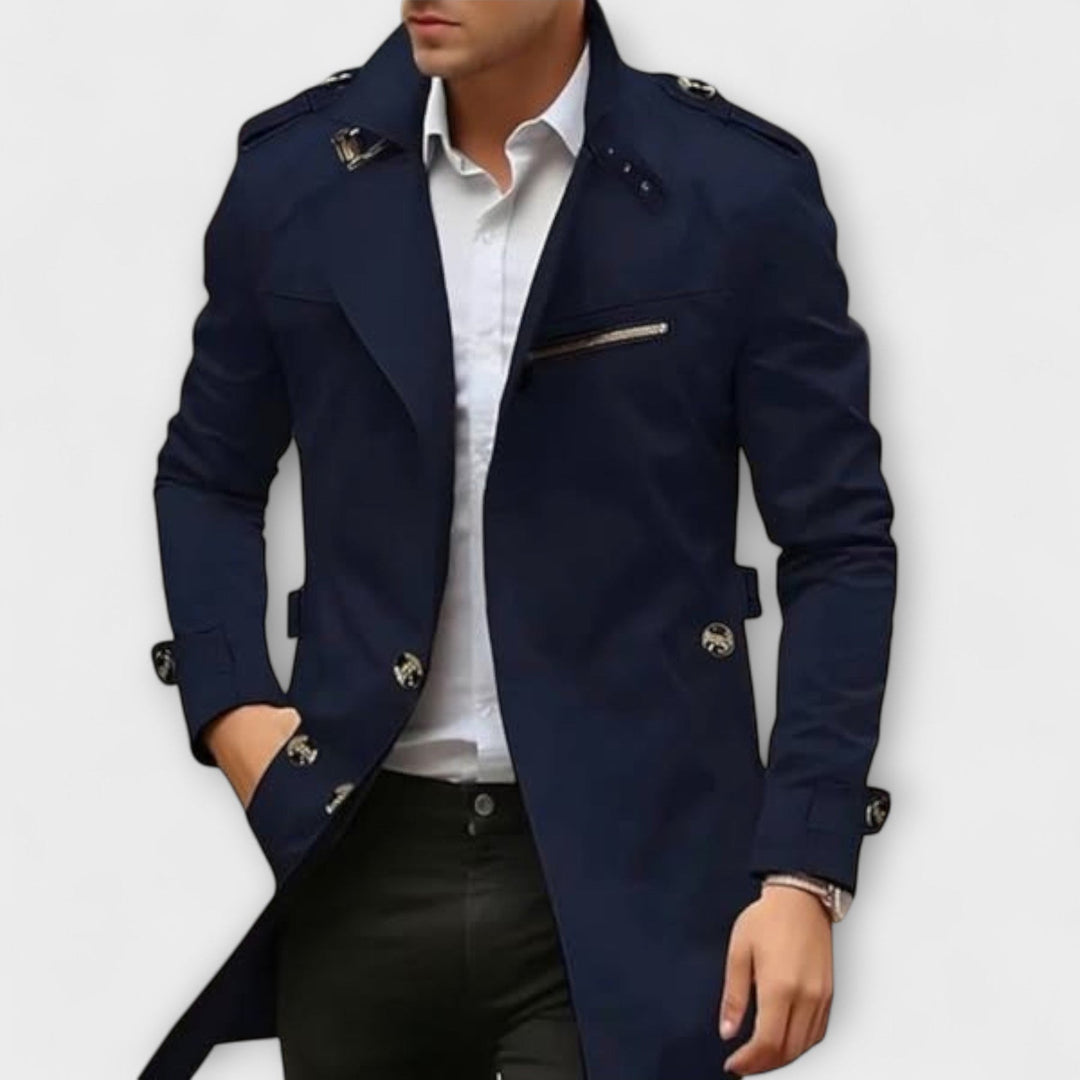 Nadiem – Handgefertigte Trenchjacke