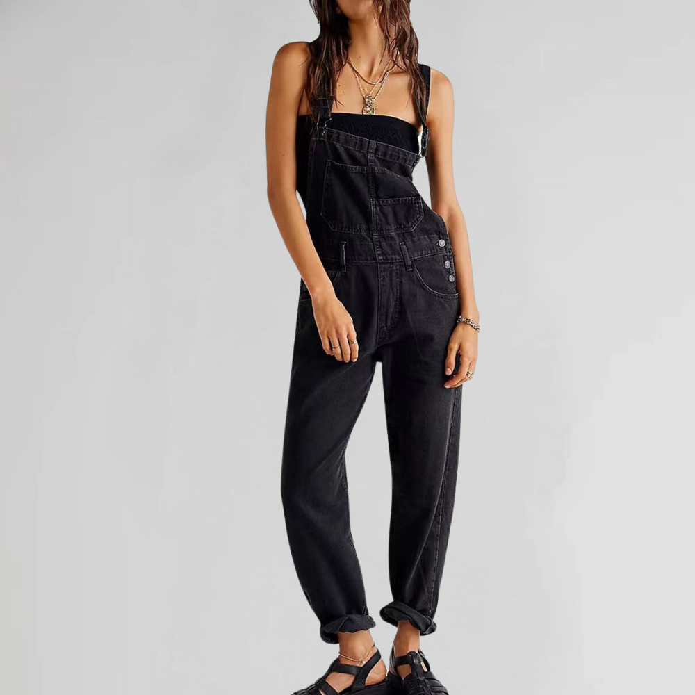 Jacqui – Stilvoller Jeansstoff Overall