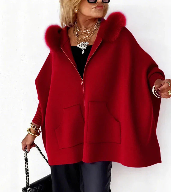 Chiaka – Übergroß-Mantel Mit Reißverschluss
