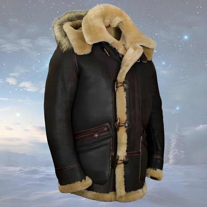 Detlef – Shearling Stil Winter Jacke