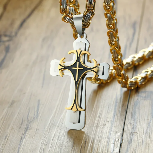 Templarcraft – Templer Halskette aus Edelstahl