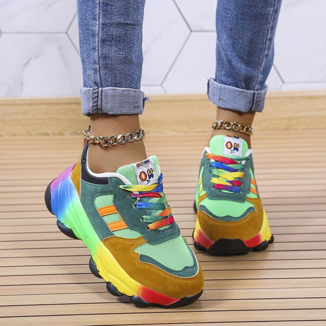 Karuna – Stilvoller Farbenfroher Orthopädischer Turnschuh
