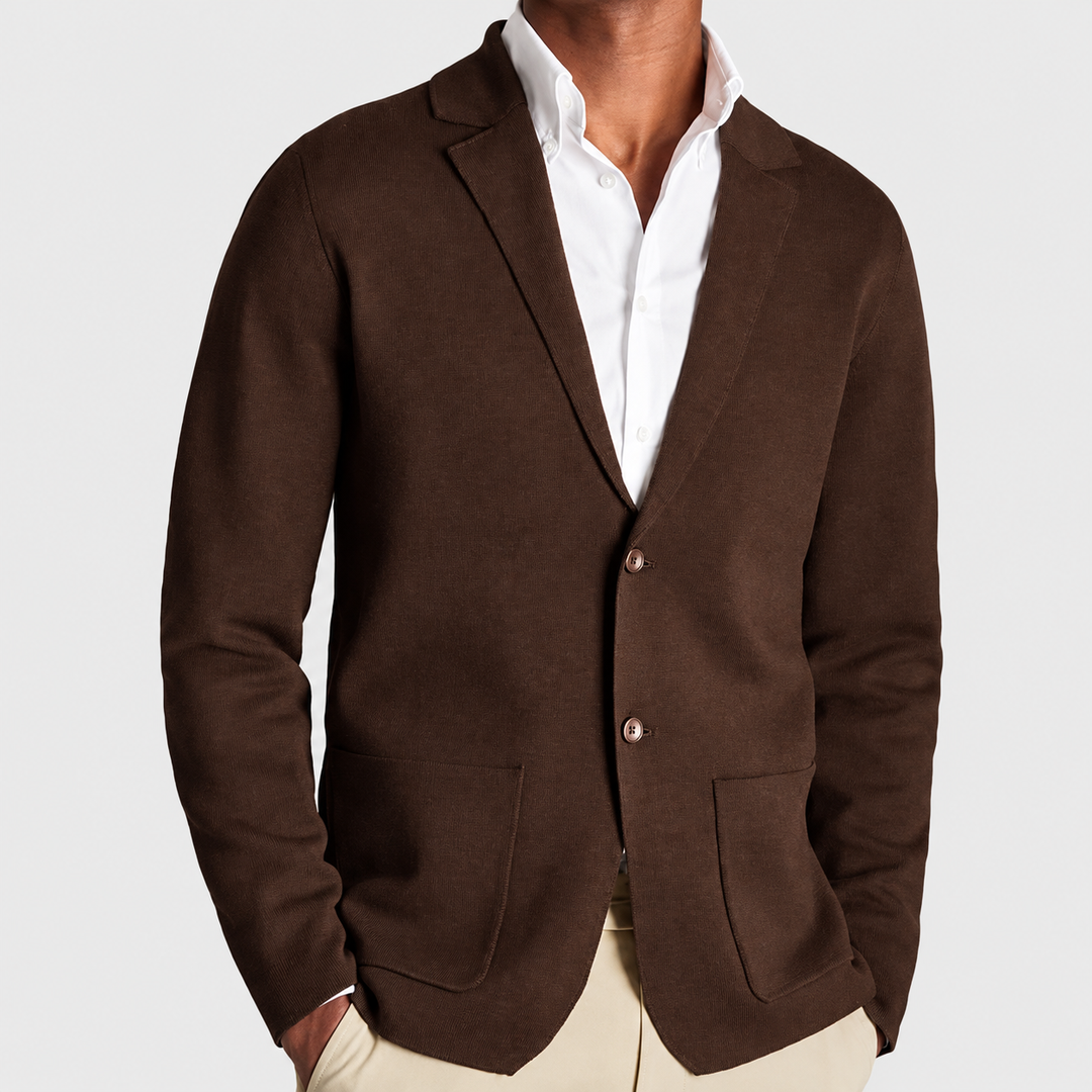 Simkin – Strickblazer Mit Aufgesetzten Taschen