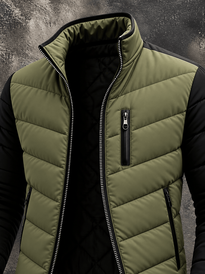 Haraldur - Daunen Jacke Mit Reißverschluss