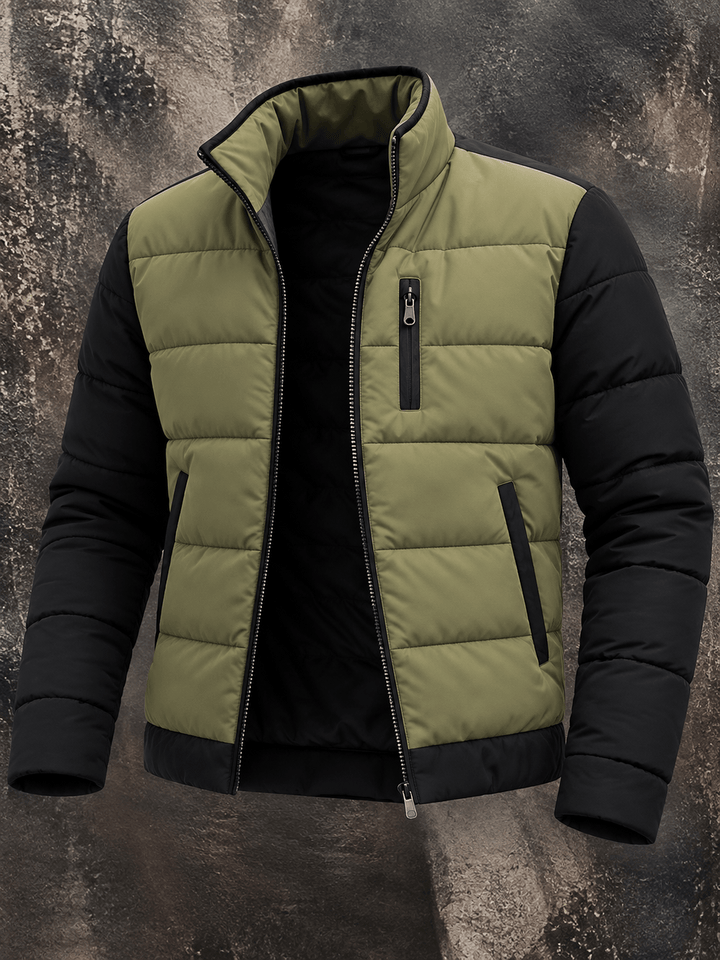 Haraldur - Daunen Jacke Mit Reißverschluss