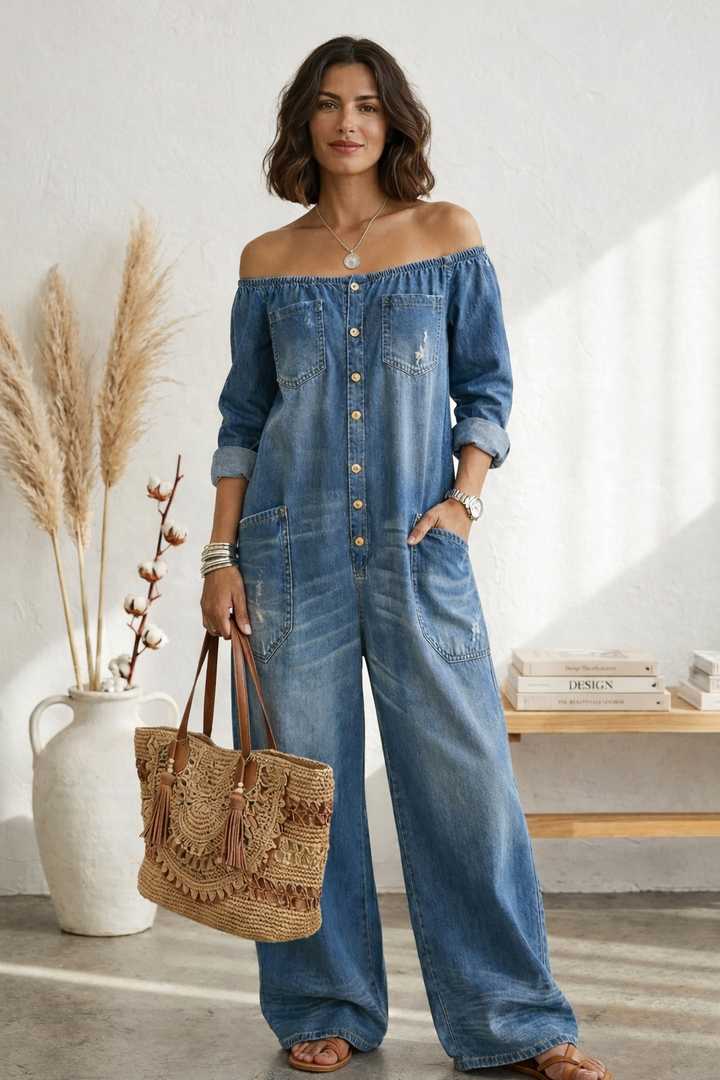 Seleeja – Overall Aus Vintage Baumwoll Denim