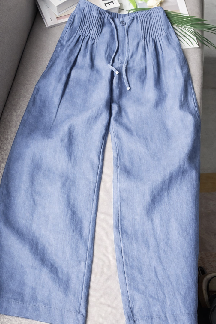 Kuupik – Weite Hose Aus Leinen