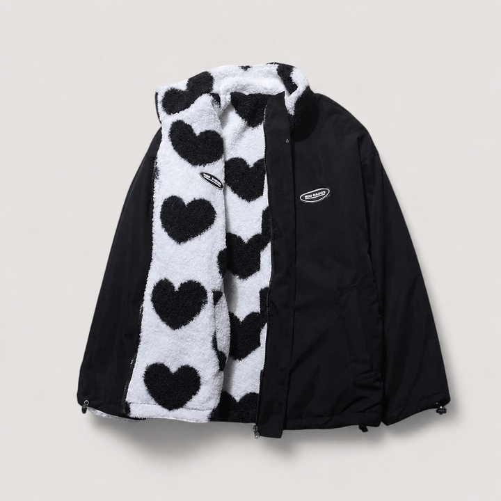 Gerina – Wendejacke Mit Herzmuster