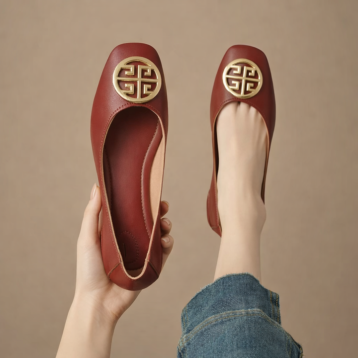 Breana - Flache Lederschuhe