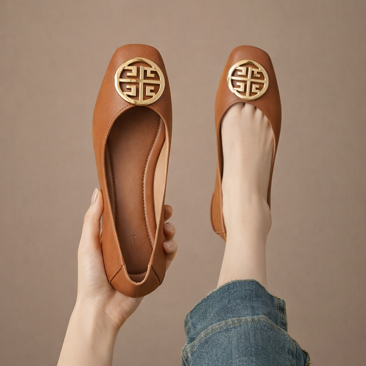 Breana - Flache Lederschuhe