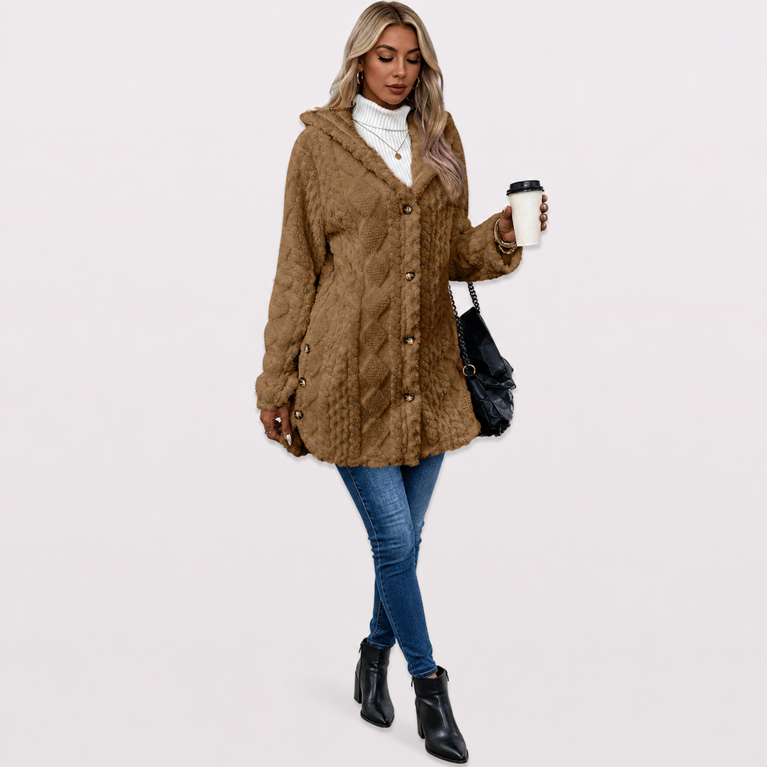 Malory - Warme Jacke Mit Kapuze