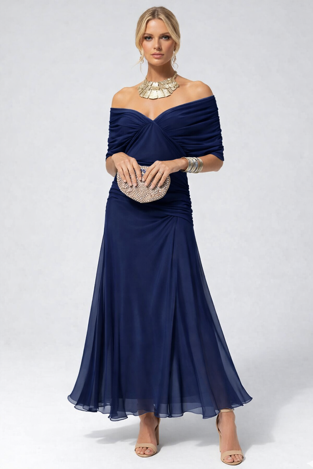 Manich – Fließendes Midikleid