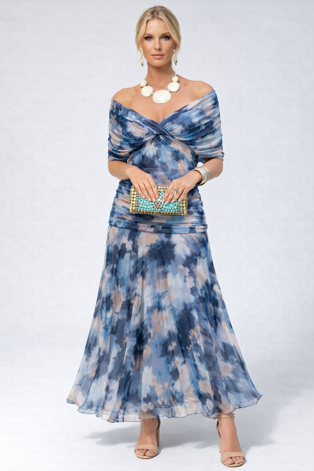 Manich – Fließendes Midikleid