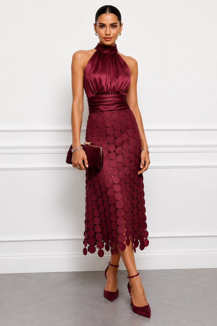 Rinldo – Elegant Ceremonies Middi Kleid
