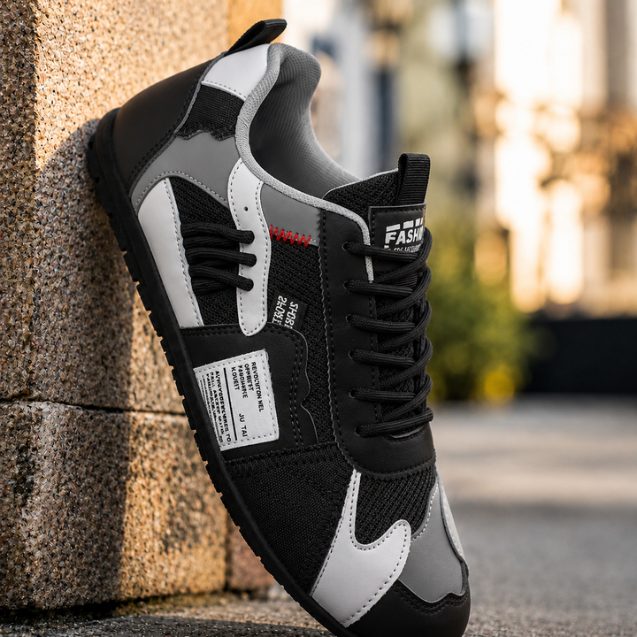 Reinders – Patchwork Turnschuh mit Schnürung