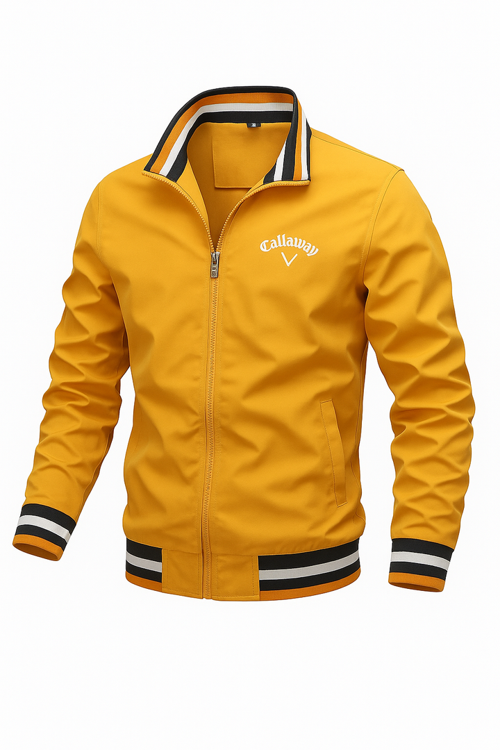Jason – Bestickte Callaway Jacke Mit Reißverschluss