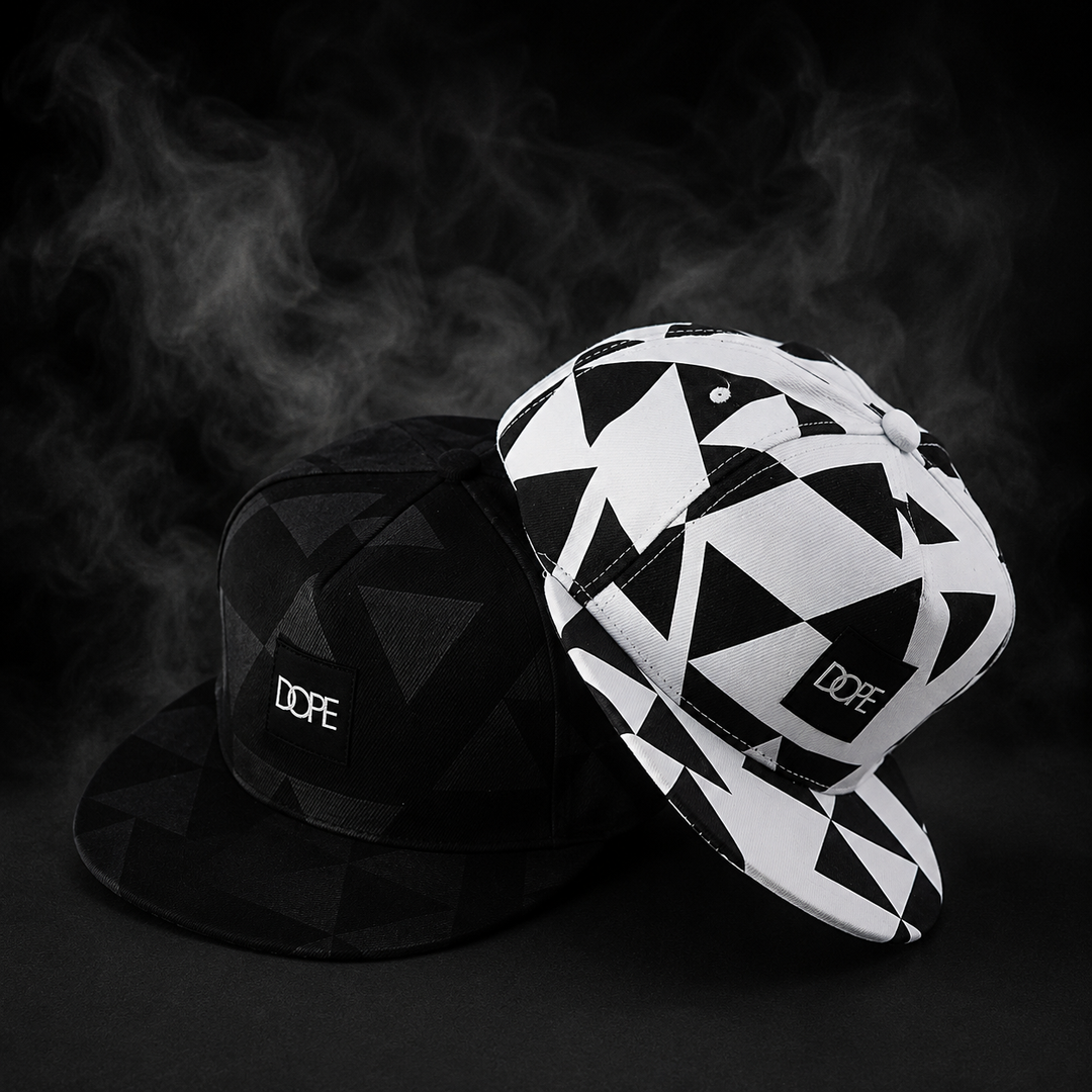 Prakop - Verwaschene Snapback Kappe mit statischem