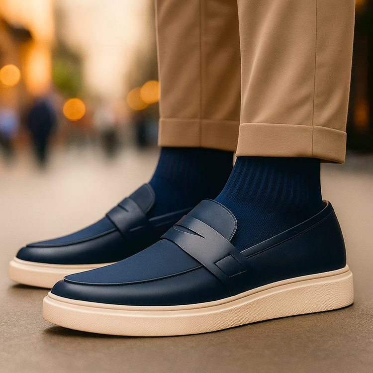 Zidan – Bequemer Leder-Loafer