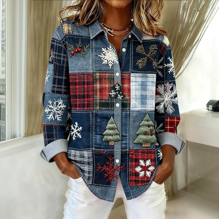 Jamilya – Lässige Weihnachtsbluse