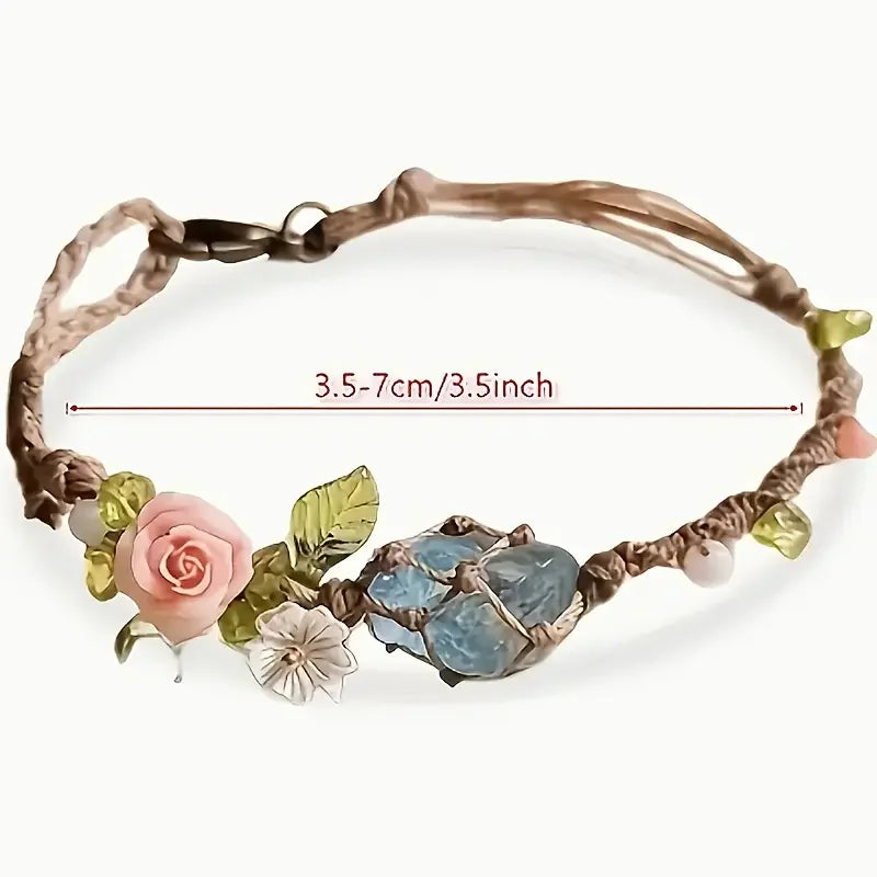 Yohana – Elegantes Armband mit Blumenmagie