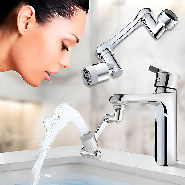TapFlex – 1080°-Schwenkanschluss für Wasserhähne
