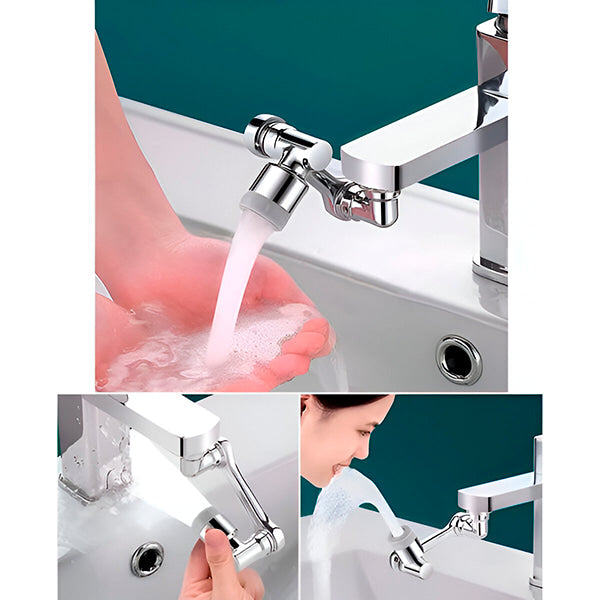 TapFlex – 1080°-Schwenkanschluss für Wasserhähne