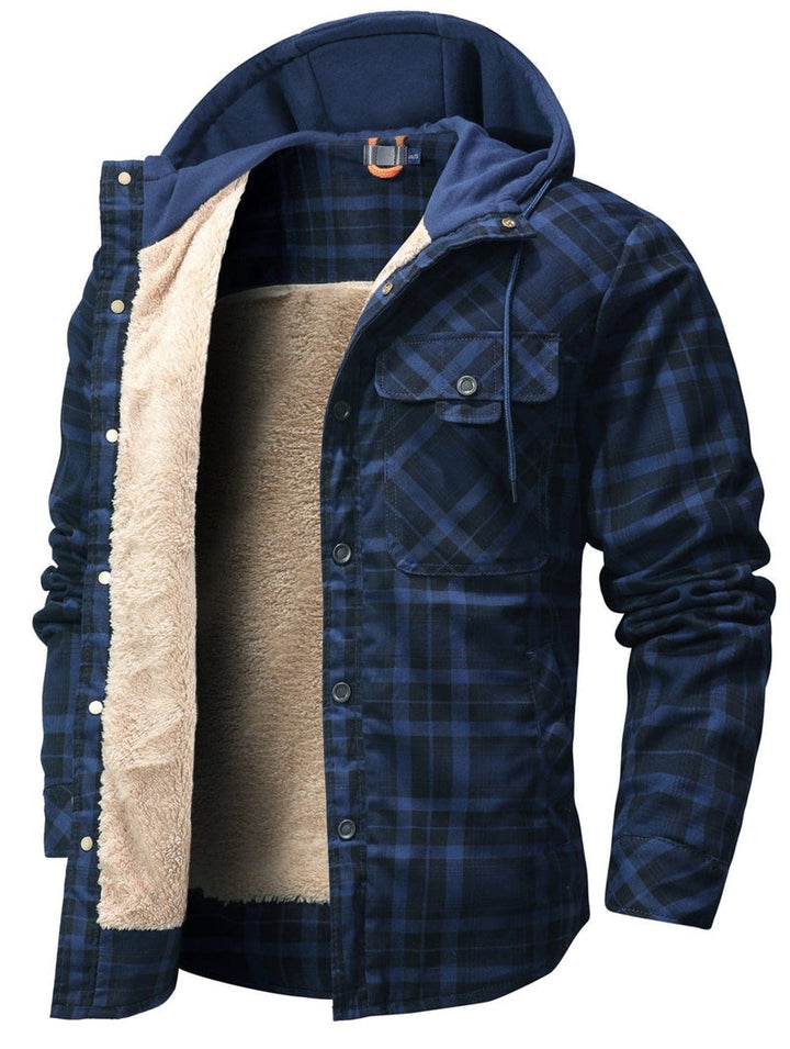 Avraham - Langärmelige Kapuzen Jacke Mit Tasche