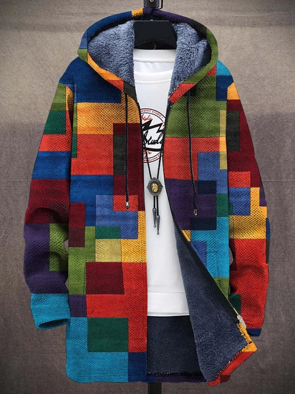 Dalila -  Von der Kunst Inspirierter Luxus Strickjacke