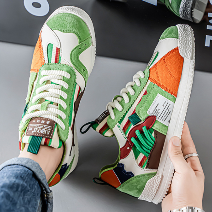 Pooran – Ultrabequemer Retro Turnschuh