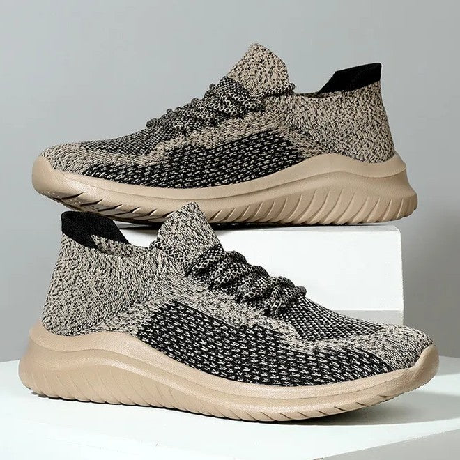 Draca - Atmungsaktiver Strick Sneaker Mit Weicher Gepolsterter Sohle