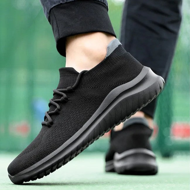 Draca - Atmungsaktiver Strick Sneaker Mit Weicher Gepolsterter Sohle