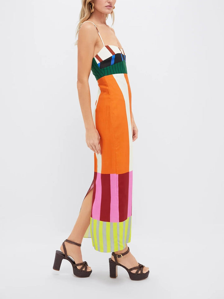 Sienna  - Bengal Multi Paloma Maxikleid