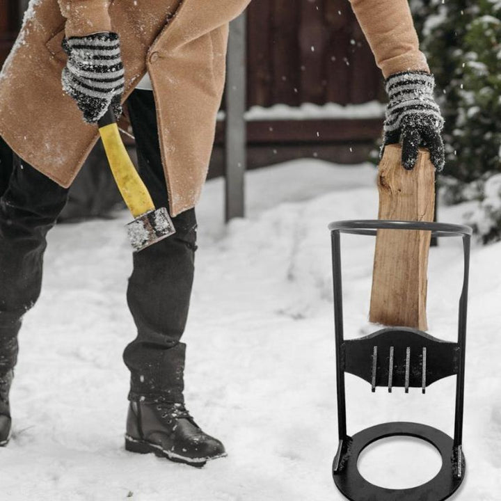 WoodChop – Tragbarer Holzspalter Aus Gusseisen