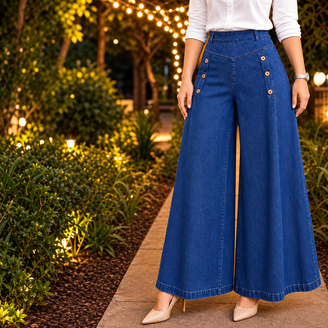 Miniza – Stretch-Jeans Mit Zierknöpfen