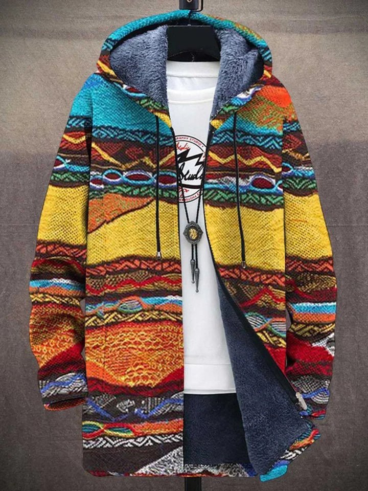 Elouera -  Von der Kunst Inspirierter Luxus Strickjacke