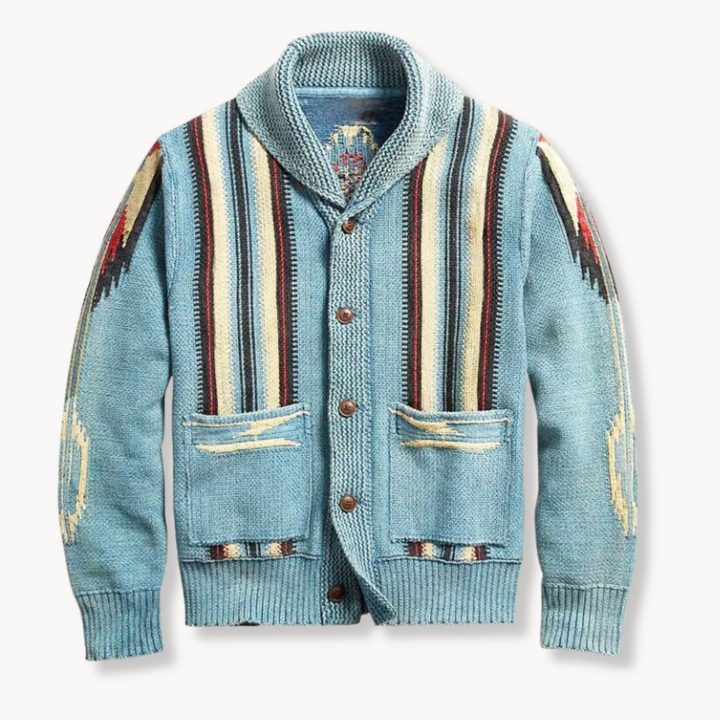 Jonnie – Bequeme Strick-Strickjacke im Schal-Stil