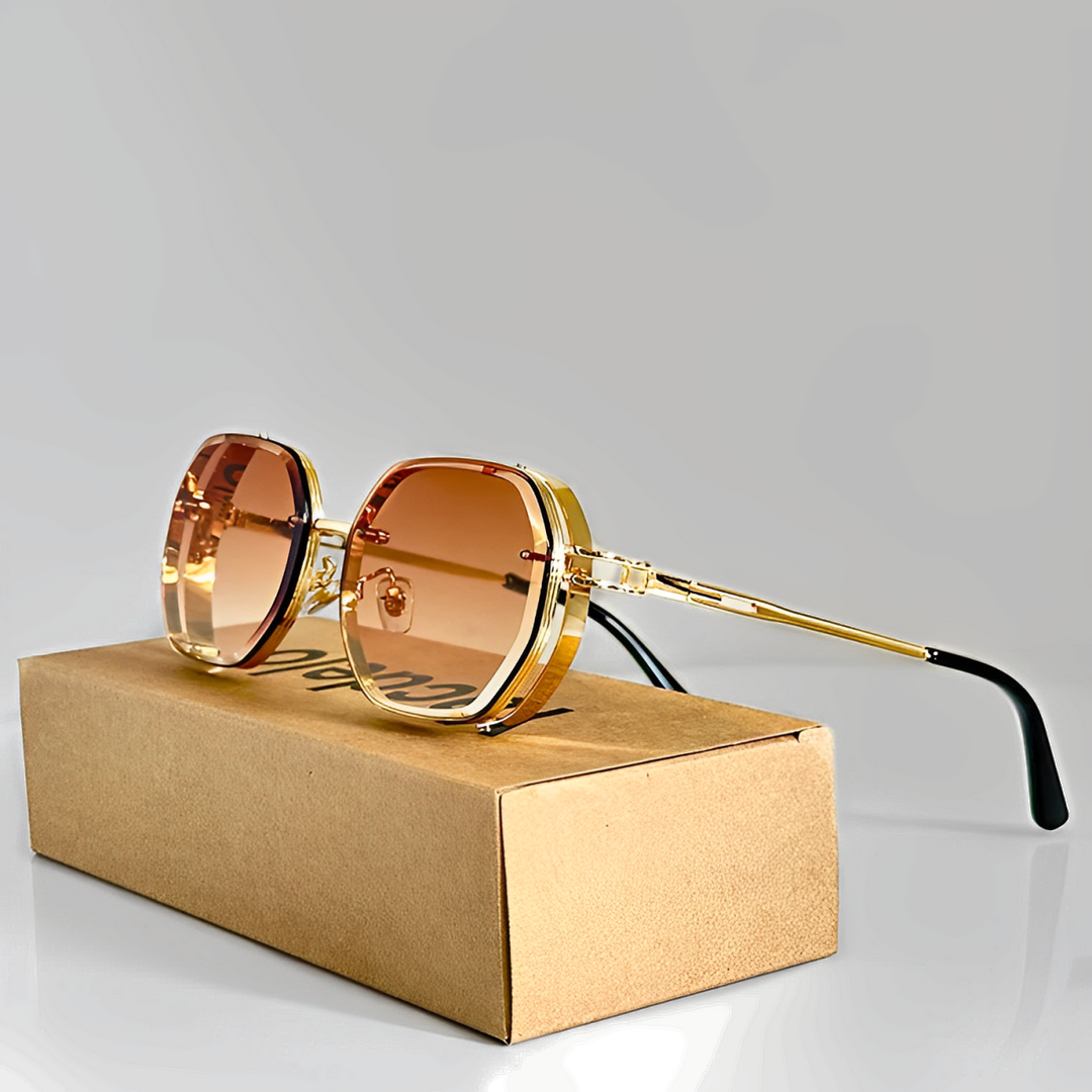 NovaShade – Sonnenbrille mit Quadratischen Gläsern im Farbverlauf
