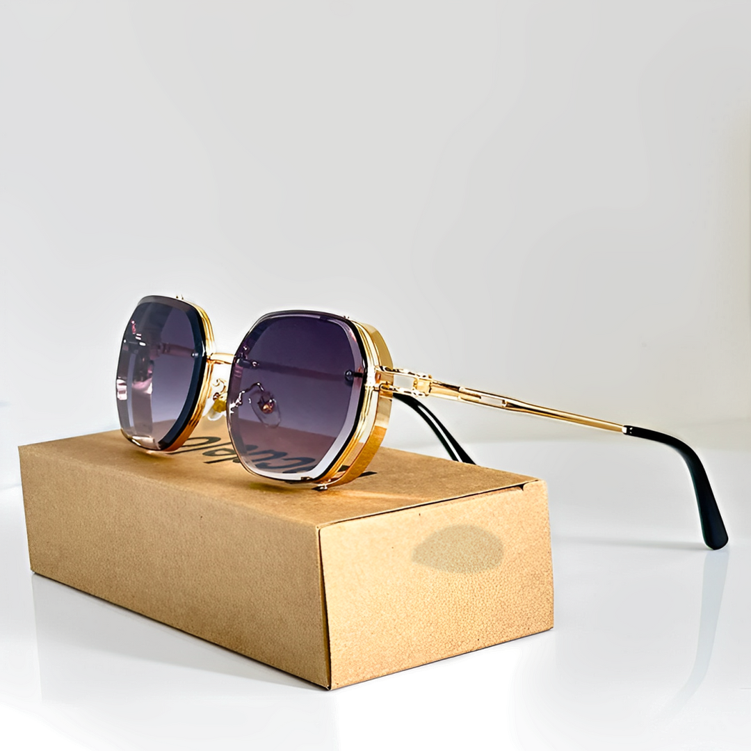 NovaShade – Sonnenbrille mit Quadratischen Gläsern im Farbverlauf