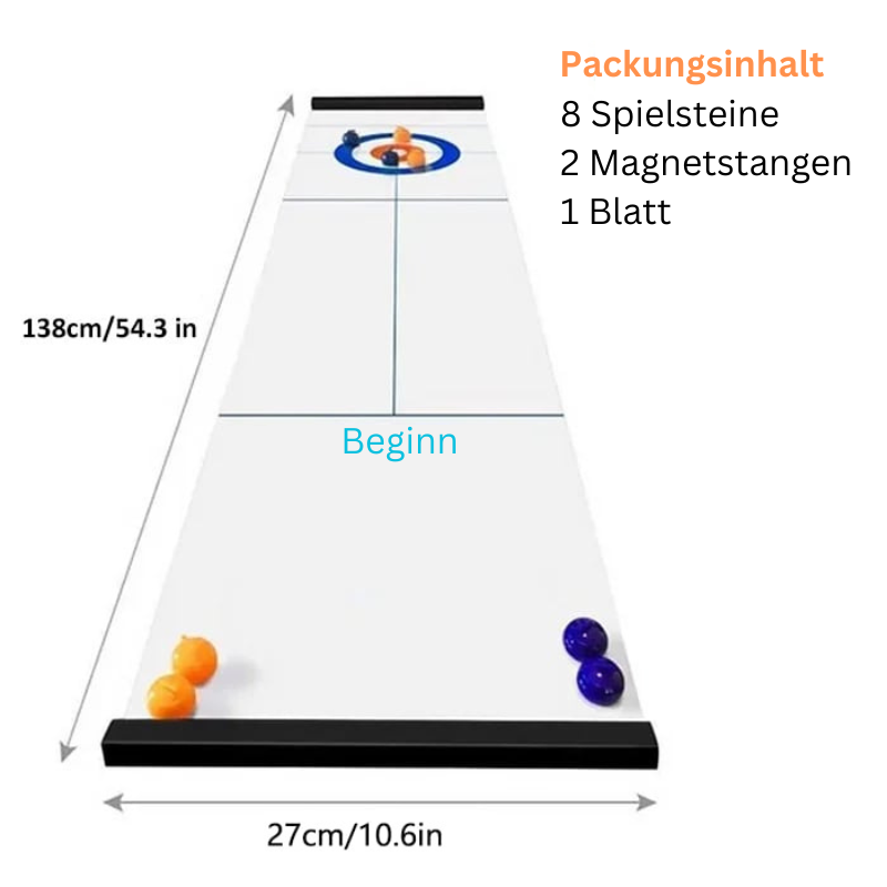 SlideStrike - Tisch Eisstockschießen Spiel