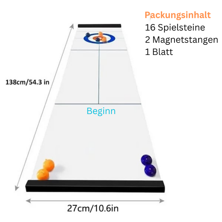 SlideStrike - Tisch Eisstockschießen Spiel