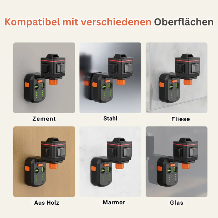 LaserAlign – Laser Nivellier Master Kit Werkzeuge