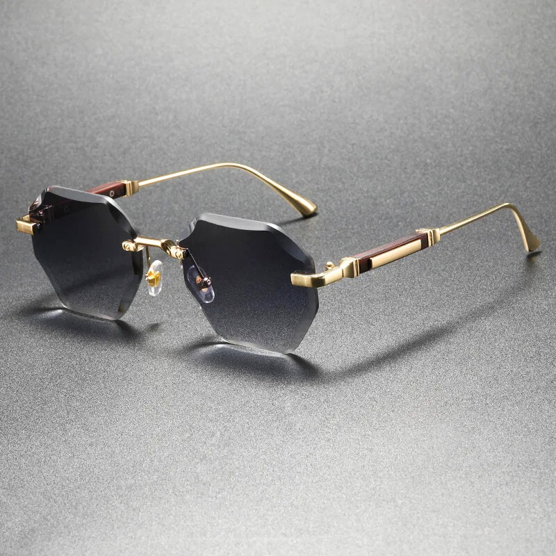 Author  – Hexa Rimless Sonnenbrillen