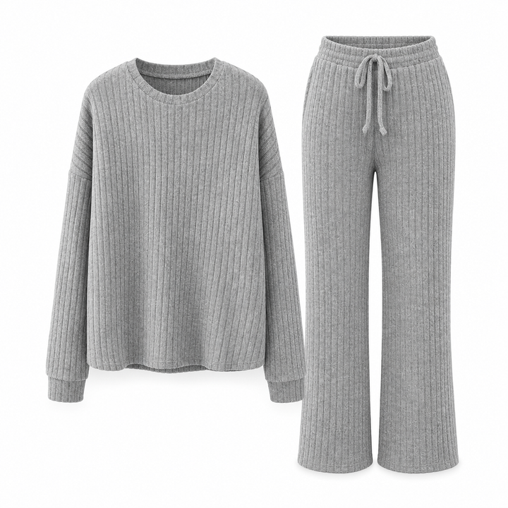 Lesana – Sportliches, Gestreiftes Zweiteiliges Set