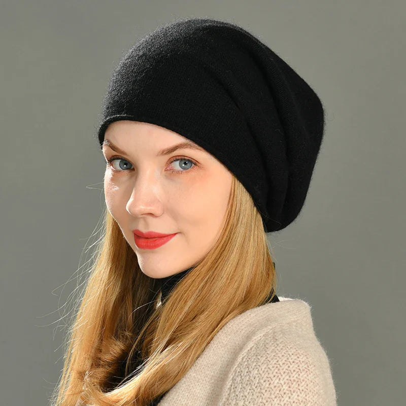 Jaysie – Warme Strickmütze aus Kaschmir