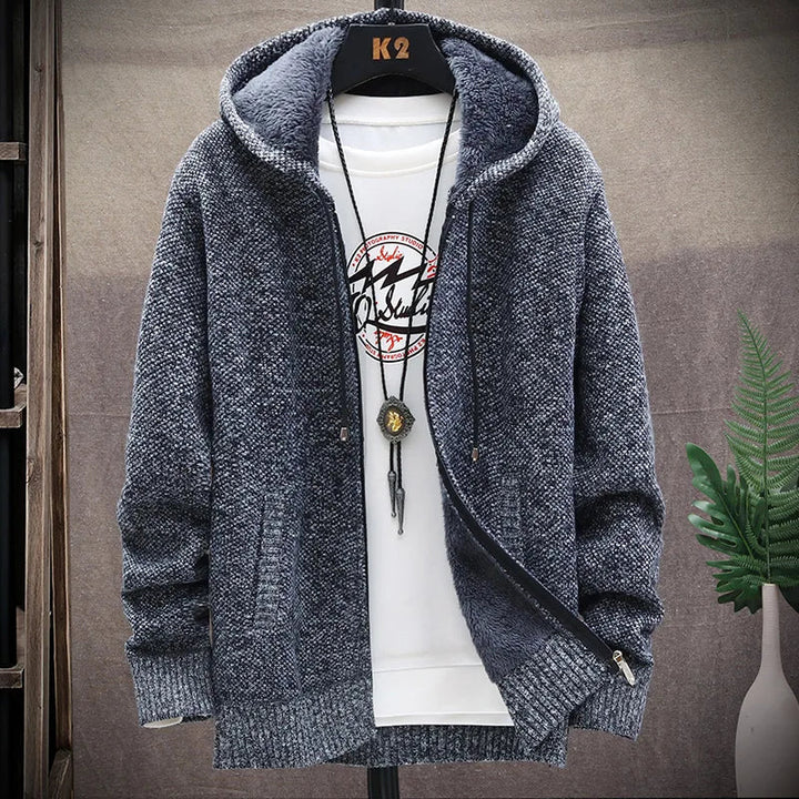 Basileus – Warme Winter Strickjacke