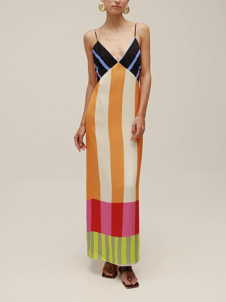 Sienna  - Bengal Multi Paloma Maxikleid