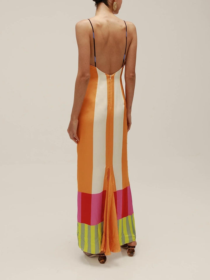 Sienna  - Bengal Multi Paloma Maxikleid