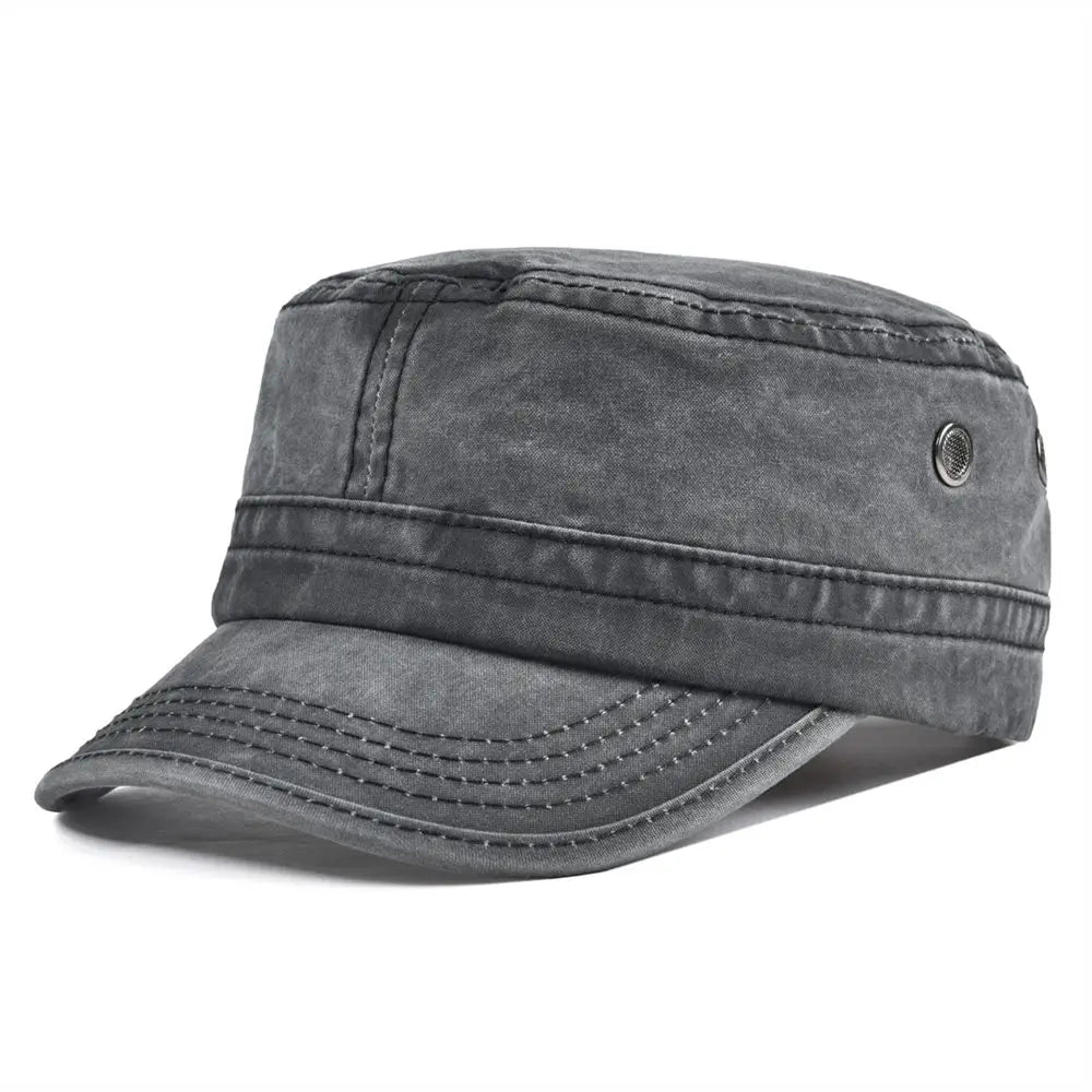 Manenti – Verstellbare Flache Baseball Kappe