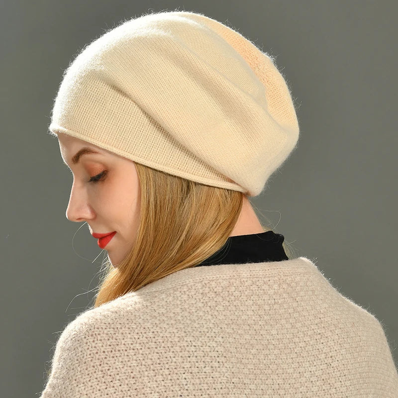 Jaysie – Warme Strickmütze aus Kaschmir