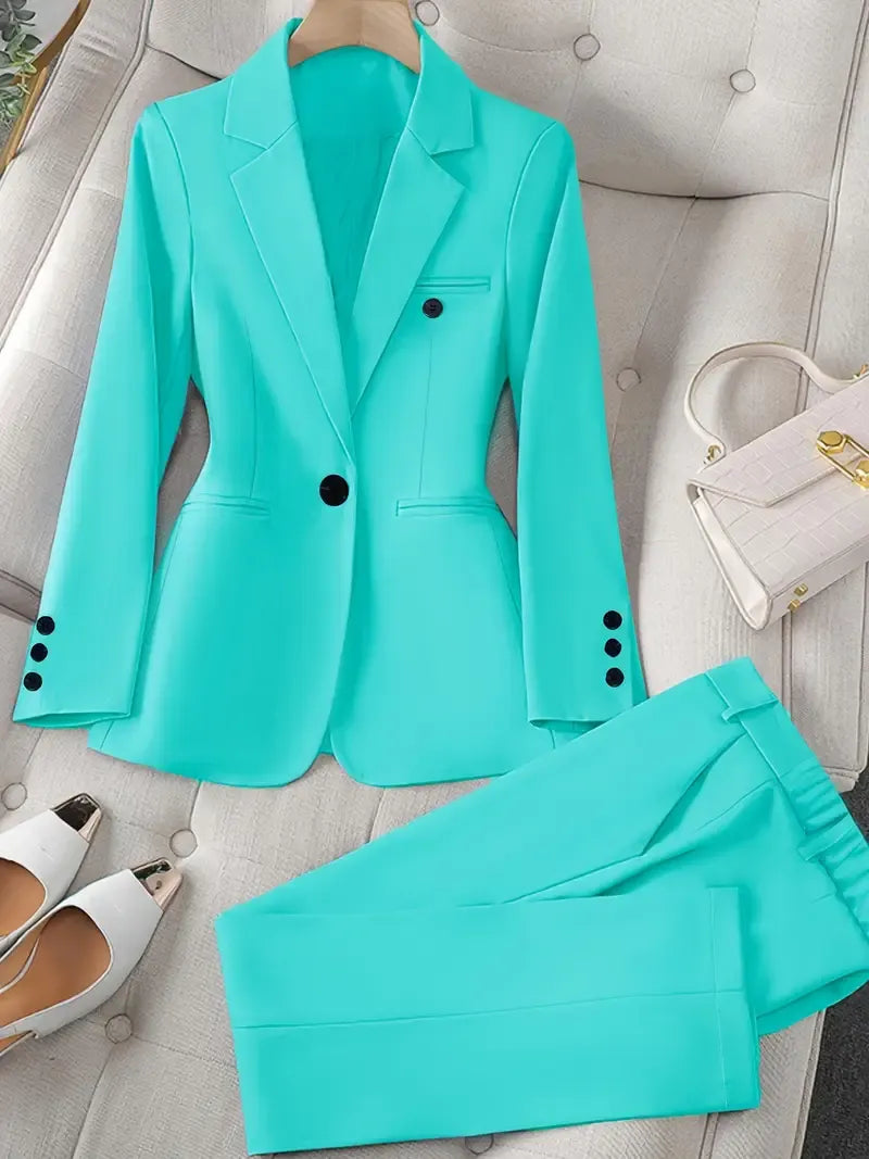Tazmin – Eleganter Hosenanzug Mit Jacke